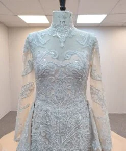 C2021-MHidalgo sheer long sleeve bridal gown from darius cordell