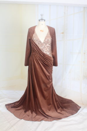 dark brown satin dress Mini Shift Bow Satin Dress