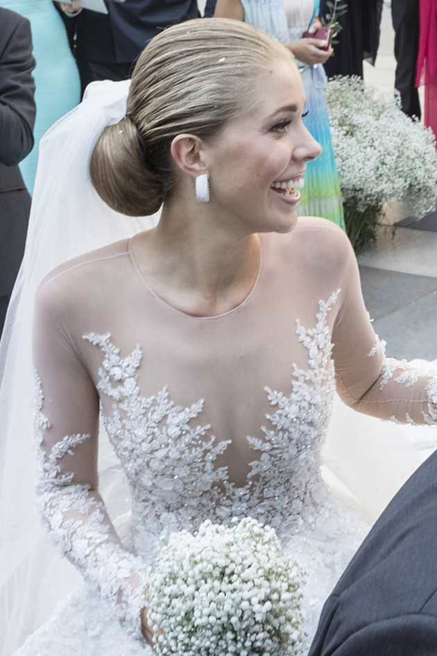 Victoria Swarovski's Couture Wedding Dress Recreation