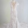 C2023-Ericka Laprell - short sleeve v-neck wedding gown from Darius Cordell
