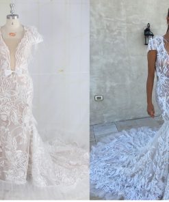 Inspired recreation of Berta Bridal wedding dress Style 18-102 by Darius Cordell
