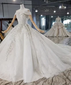 Style 80914 - Beaded formal ball gown style wedding dress from Darius Cordell