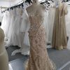 Sheer Sequin Evening Gown for Prom Dress by Darius Cordell