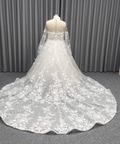 C2024-JDuke - Designer plus size wedding gown by Darius Cordell