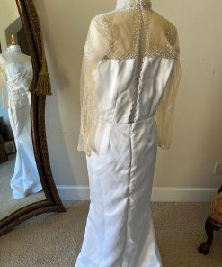 C2025-Aperkins - lace up back without detachable train