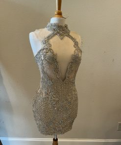 IMG_3930 halter beaded cocktail dress by Darius Cordell