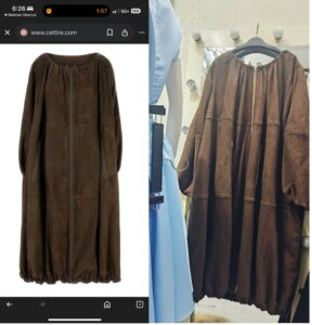 Women's Suede Long Sleeve Jacket Replicated for Cheryl Harris by Darius Cordell